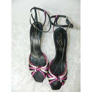 kate spade Strappy Ankle Wrap Heels Sandals Sz 8.5‎